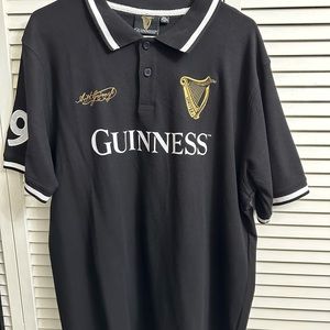 NWT Guinness brand men’s polo shirt